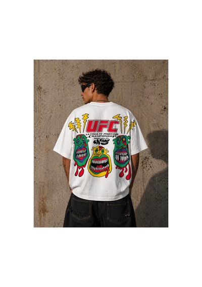 Yolo Street Ufc Baskılı Oversize Tişört Erkek Beyaz.pamuk Streetwear Sırt Baskı Bedenler Oversizedir Bedeninizi Tercih Edin Beyaz Yolo Street Ufc Baskılı Oversize Tişört Erkek Beyaz.pamuk Streetwear Sırt Baskı Bedenler Oversizedir Bedeninizi Tercih Edin Beyaz
