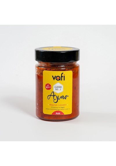 Vafi Gurme No:2 Ajvar Acı 300 Gr-11188