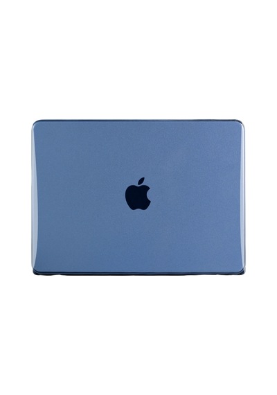 Neo Şeffaf Macbook Uyumlu Kapak - Mavi