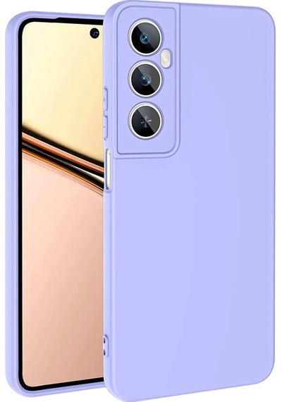 Realme C65 4g Kılıf Zore Mara Lansman Kapak Lila