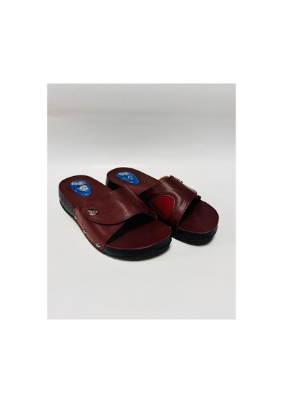 Style Comfort Ortopedik Halluks Valgus Anatomik Taban Kemik Çıkıntısı Ve Topuk Dikeni Terliği Cırtlı Schwjl.03 Bordo