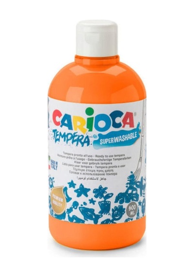Tempera Yıkanabilir Poster Boya 500 Ml. Turuncu Turuncu