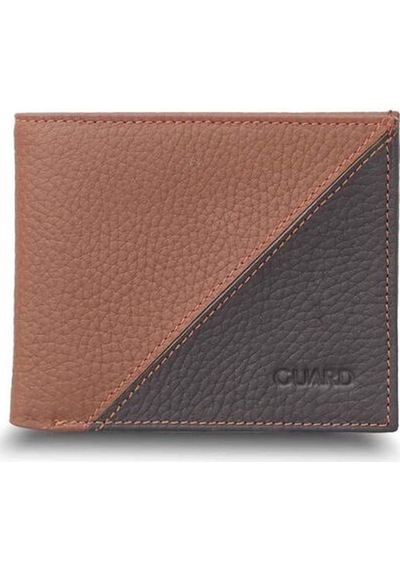 Guard Taba / Kahverengi Hakiki Deri Yatay Model Erkek Cüzdan // Grd260225wt878 Diğer