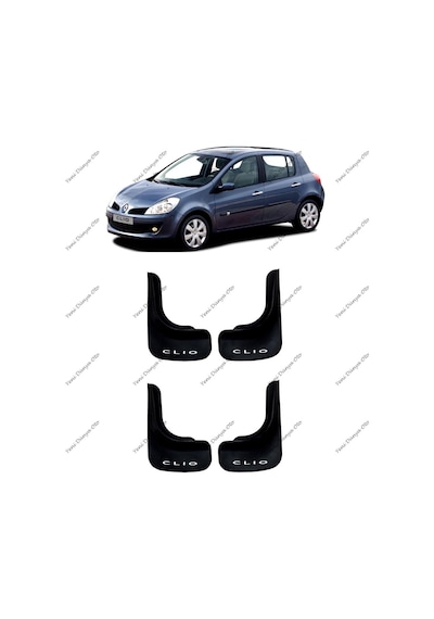 Renault Clio 3 2005-2012 4lü Paçalık, Çamurluk, Tozluk REN1UX002