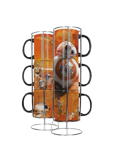 Star Wars Bb-8 And Droids Mugs Set Bardak Seti