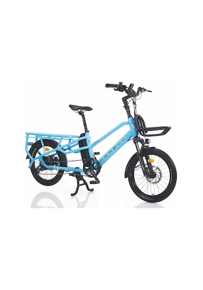 Corelli Xtra S 20 Jant Elektrikli Cargo Bisikleti Turkuaz - Siyah