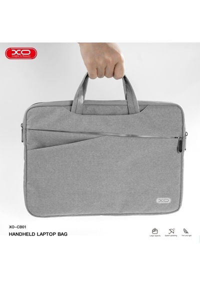 Cb01 Taşınabilir Laptop Uyumlu Çanta - Portatif Notebook Çantası Gri