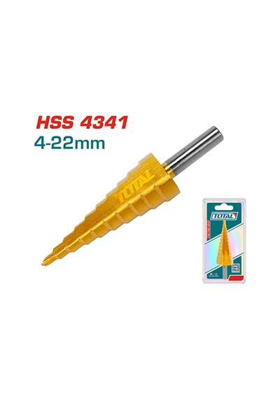 4-22 Mm Kademeli Matkap Ucu / Kozalak Panç /yüksek Kalite / Nms H