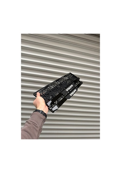 Vipplaka Volvo Uyumlu Ortası Mat Plakalık - 849661330