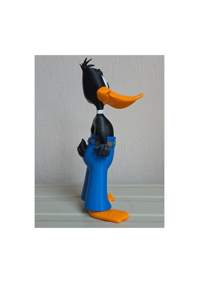 Pantolonlu Duffy Duck Figür 20cm-3d Baskı-kolleksiyonluk Biblo