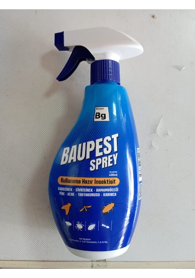 Baupest Sprey 400ml Karasinek, Sivrisinek, Hamam Böceği, Pire,...