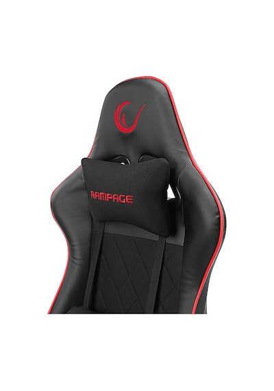 Rampage Kl-r16 Drape Üst Seviye Terletmez Kumaş Gaming Oyuncu Koltuğu Siyah Diğer