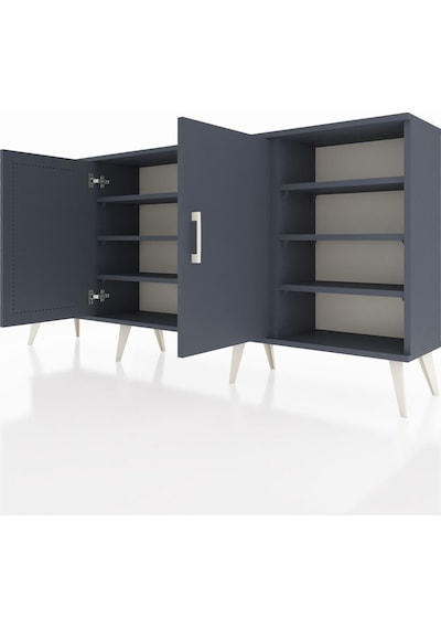 Arges Konsol 9 Raflı 2 Kapaklı 176x30x83 Antrasit-antrasit/antrasit Antrasit/antrasit Arges Konsol 9 Raflı 2 Kapaklı 176x30x83 Antrasit-antrasit/antrasit Antrasit/antrasit