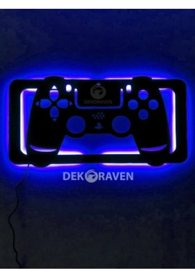 Playstation Konsol Led Işıklı Gamer Tablo (523524095)