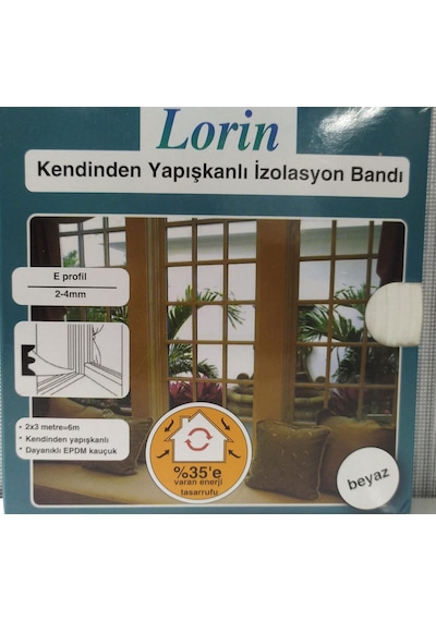 Lorin Kendinden Yapışkanlı Izolasyon Bandı E Tipi