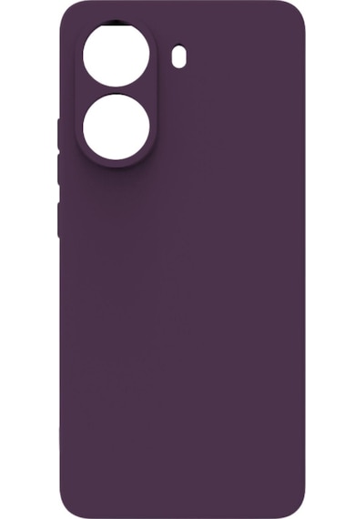 Xiaomi Poco X7 Pro Kılıf Kamera Korumalı Silikon Rubber Arka Kapak Mor