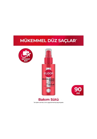 Lexroo Seyahat Boy Saç Bakım Sütü Brezilya Keratin Terapisi 90 Ml