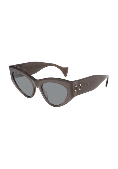 Gucci Gg 1704s 004 54 Kadın Cat Eye Gri Kemik Güneş Gözlüğü Gri