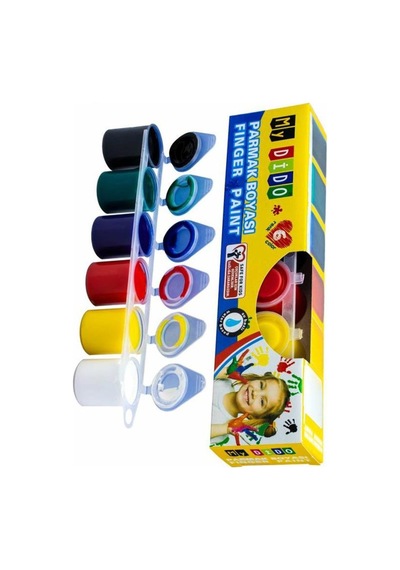 Bebek El Ayak İzi Tuval Boyama Seti 25x35 Cm 1 Paket Parmak Boyası Zemin Fırça Rulo Fırça Ponpon Fırça Hatıra Seti