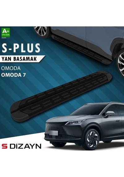 S-dizayn Omoda Omoda7 S-plus Siyah Yan Basamak 183 Cm 2025 Üzeri A+ Kalite