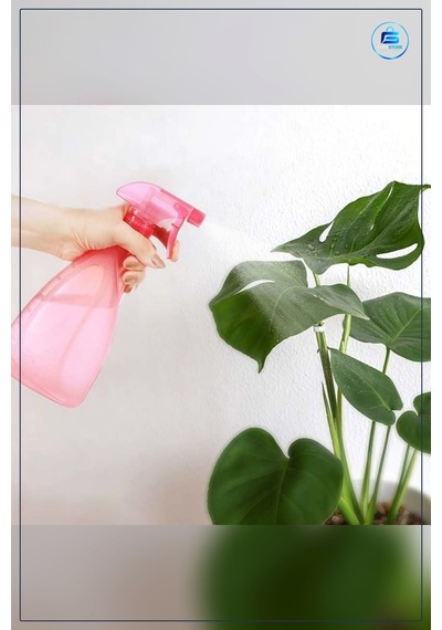 Çok Amaçlı Fısfıs Çiçek Sulama Plastik Su Sprey Şişesi Bitki Temi