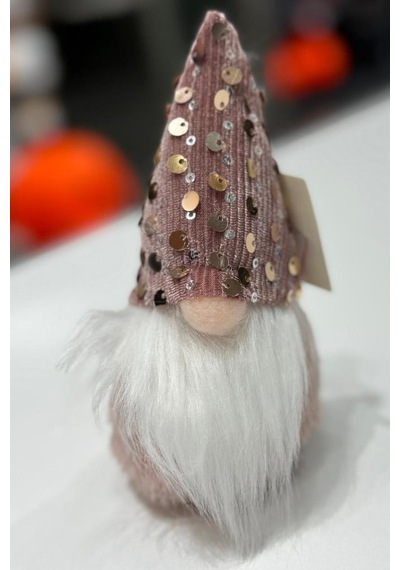 Beysüs Yılbaşı Çam Ağacı Süsü Şans Cücesi Gnome Rosegold Diğer