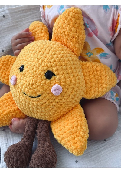 Sunny Peluş Oyuncak Kahverengi - Sarı