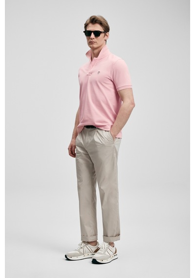 Lufian Laon Smart Erkek Polo Tişört Pembe Pembe 111040230100800