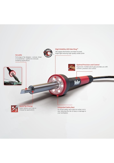 Weller Wlır6023c Ledli Kalem Havya 60 Watt 425 C