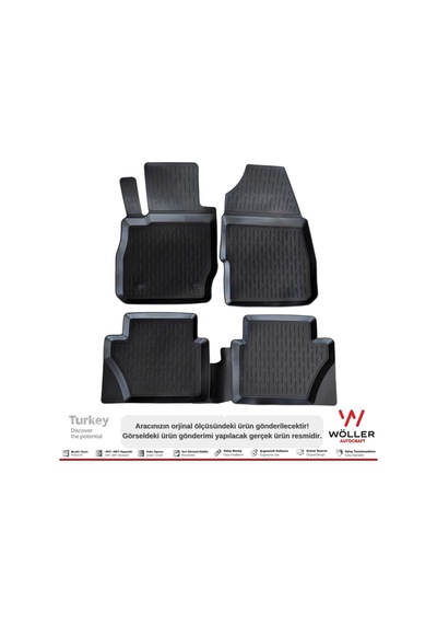 Ford Fiesta Paspas 2013 2017 Arası 3d Havuzlu Paspas