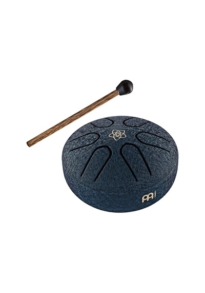 Meinl Sonic Energy Pstd2nbvf Pocket Steel A-major 3'' Tongue Drum Navy Blue
