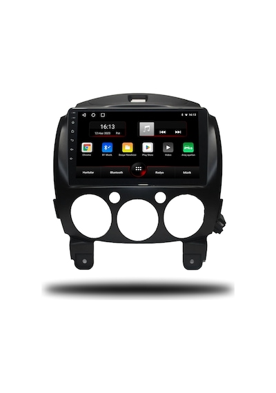 Redhat Mazda 2 Android Carplay Multimedya 2009-2013 6gb Ram + 128gb Hafıza + 8 Çekirdek