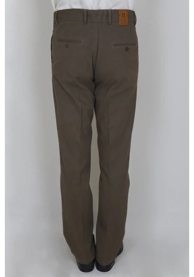 Toricelli Dmctekstil Erkek Rahat Kalıp Yandan Cep Boru Paça Kışlık Keten Pantolon Camel