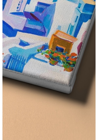 Webstyle Sayılarla Boyama Seti Kasnaklı Akdeniz Sahili 40 X 50 Cm