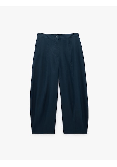 Koton Regular Fit Cep Detaylı Barrel Fit Yüksek Bel Pantolon Lacivert 6sak40429uw Lacivert - Mavi Koton Regular Fit Cep Detaylı Barrel Fit Yüksek Bel Pantolon Lacivert 6sak40429uw Lacivert - Mavi