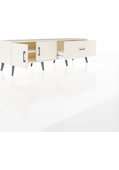 Hyperion Tv Ünitesi Tek Raflı Tek Çekmeceli 2 Kapaklı 176x44x51 Aytaşı-aytaşı/aytaşı Aytası/aytası