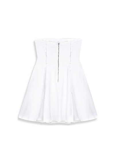 Ltb Cordelıa Mini Straplez Elbise 010096126416190 100 Beyaz