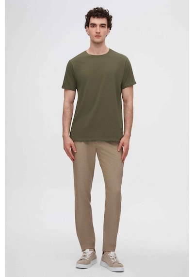 D's Damat Ds Damat Slim Fit Haki Bisiklet Yaka %100 Pamuklu Nefes Alabilen T-shirt 4HC141996753M Haki D's Damat Ds Damat Slim Fit Haki Bisiklet Yaka %100 Pamuklu Nefes Alabilen T-shirt 4HC141996753M Haki