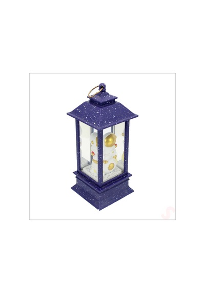 Uçuşan Simli,12,5cm X 5cm Led Işıklı Astronot Fener Küre - D