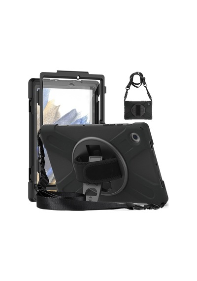Sptmgldı Newface Lenovo M10 Fhd Plus X606f Kılıf Amazing Tablet Kapak - Siyah