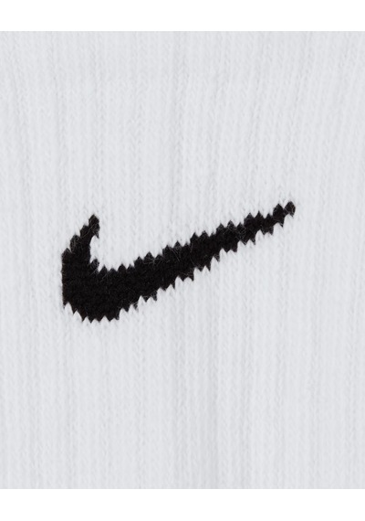 Nike Everyday Sx6842-100 Çocuk Yastıklı Crew Çorapları 3 Çift Beyaz