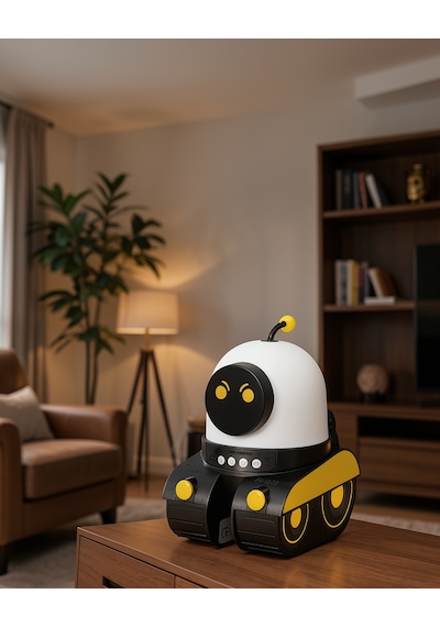 Taşınabilir Led Gece Lambası Ve Projektör Uczzzrobotprojektör-7 Çok Renkli