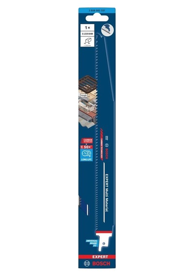 Bosch Expert S 1259 Xhm 300 Mm 1'li Çok Amaçlı Karbür Panter Testere 2608902337