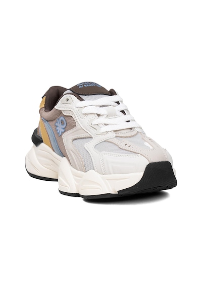 United Colors Of Benetton Benetton Bnı-11121 Kadın Klasik Sneaker Bej-bej Bej