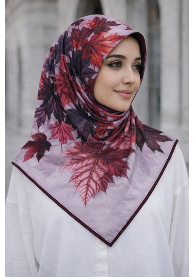 Soft Pamuk Eşarp-06109 Lila