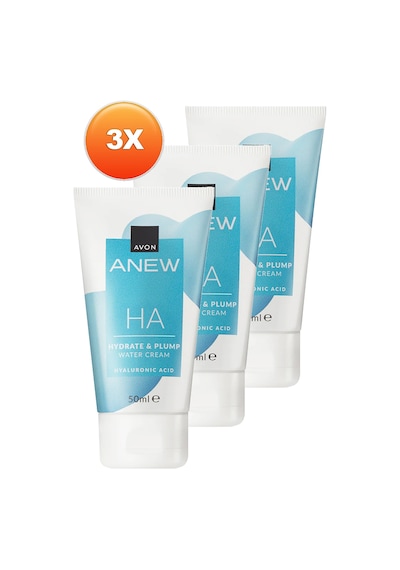 Avon Anew Hyalüronik Asit İçeren Dolgun Görünüm Veren Su Bazlı Krem 3 x 50 ML