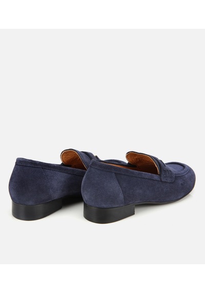 Hotiç Kadın Süet Deri Lacivert Klasik Loafer 01ayh312950a680 01ayh312950a680
