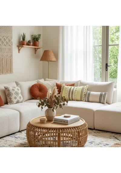 Sarı Kahverengi Dantelli Kırlent 2 Adet Kırlent Kılıfı 35 X 55 Çok Renkli