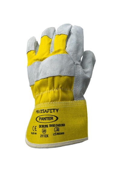 Max Safety Panter Deri Montaj Eldiveni No:10