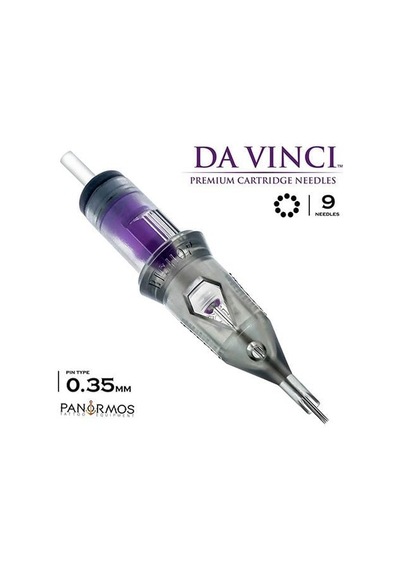 Bishop Davinci V2 1209 Rslt Round Shader Long Taper Kartuş Dövme İğnesi